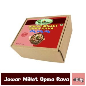 JOWAR MILLET|UPMA RAVA| JONNA | జొన్నా ఉప్మా రవ్వ |400GM| UNPOLISHED | GLUTEN-FREE