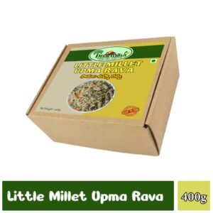 LITTLE MILLET|UPMA RAVA| SAMA UPMA |సామల ఉప్మా రవ్వ |400GM| UNPOLISHED | GLUTEN-FREE